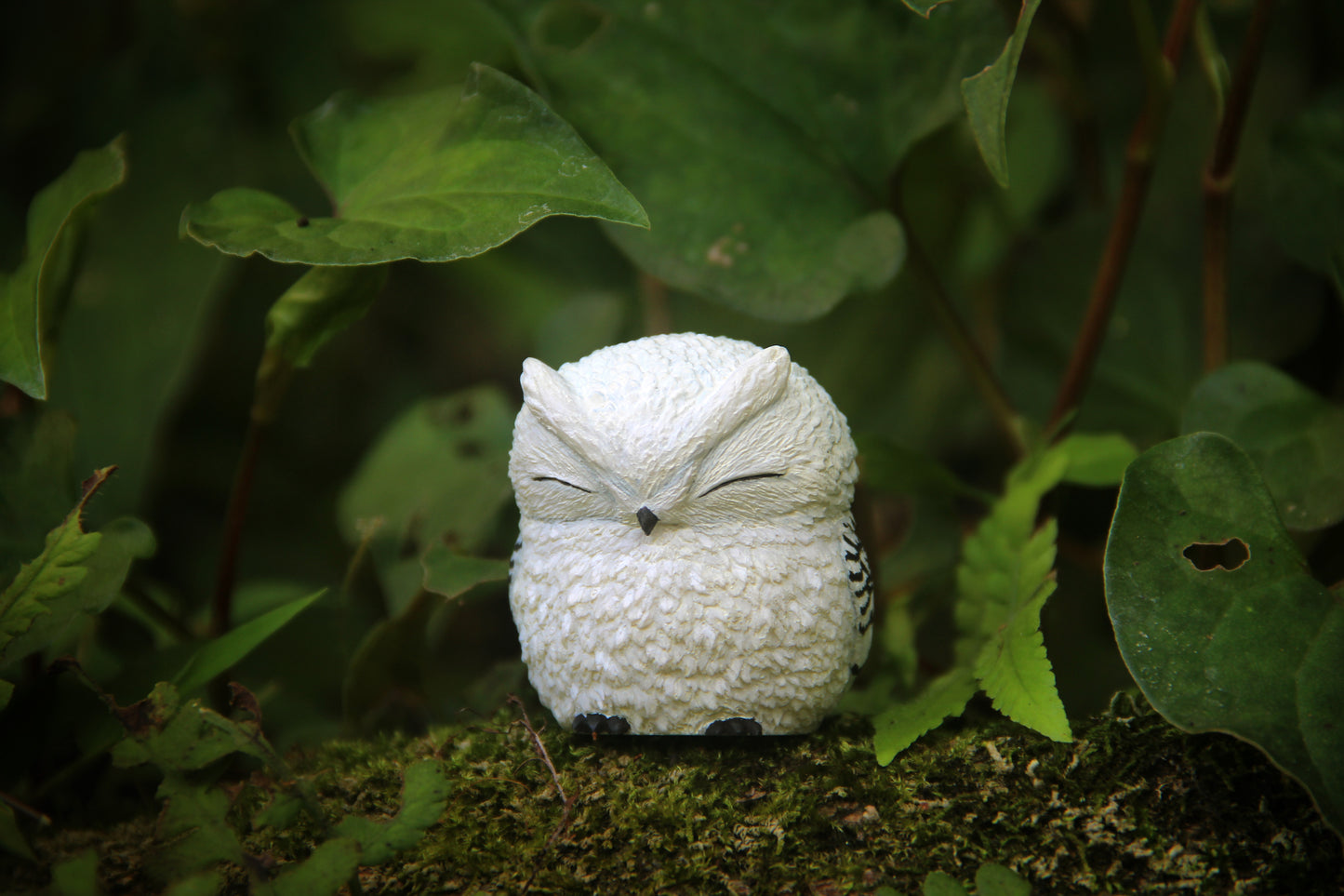 Owl Figurine - White