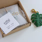 Monstera Deliciosa Leather Bag Charm