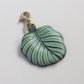 Calathea Orbifolia Leather Bag Charm