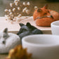 Fox in Teacup Figurine - Red / Orange