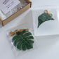 Philodendron Florida Beauty Leather Bag Charm