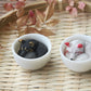 Kitsune in Teacup Figurine - Black