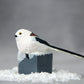 Silver Throated Bushtit Figurine