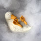 Wobbly Duck Figurine - White