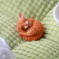 Cat in Teacup Figurine - Orange Tabby