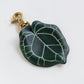 Anthurium Crystallinum Leather Bag Charm