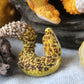 Gecko in Teacup Figurine - Leopard Gecko