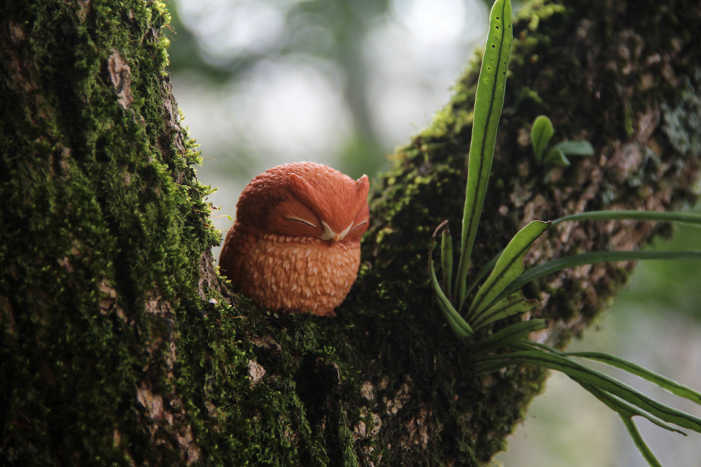 Owl Figurine - Brown