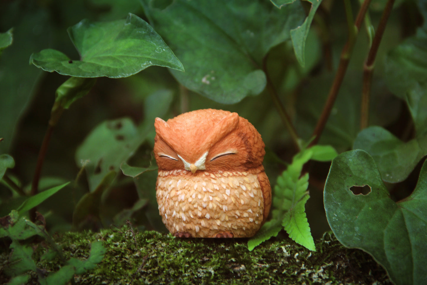 Owl Figurine - Brown